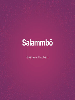 cover image of Salammbô (Unabridged)